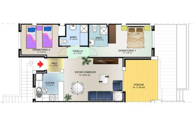 Oasis Beach 5 Apartment โอริอุเอลา ภายนอก รูปภาพ